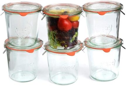 580 ml Mold Uzun Kavanoz Set (6 Adet) 742