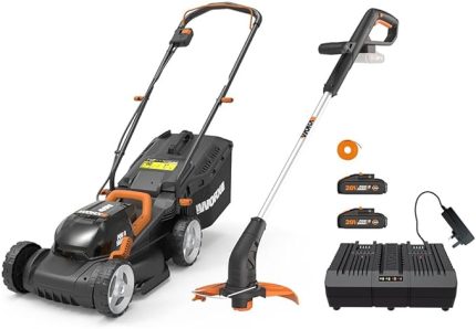 WG927E 40Volt 2.0Ah. Li-ion 34cm Profesyonel Şarjlı Çim Biçme + WG157E.9 20Volt 25cm Misinalı Çim ve Kenar Kesme