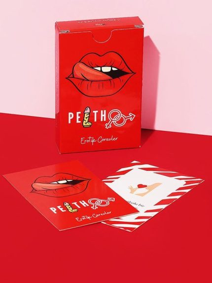 Erotik Görevler Cinsel Oyun Kartları