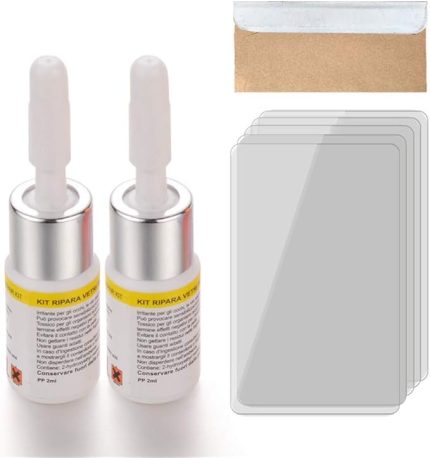 Cam Tamir Sıvısı, Otomotiv Cam Tamir Sıvısı Kırık Cam Tamir Sıvısı, Cam Scratch Cam Cips, Çatlaklar Boğa gözü, Örümcek Ağı, yıldız şeklinde, nicks, Yarım Ay Hilal