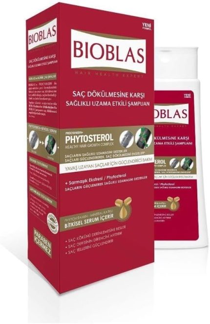 Saç Dökülmesine Karşı Sağlıklı Uzama Etkili Şampuan (Phytosterol) (360 ml)