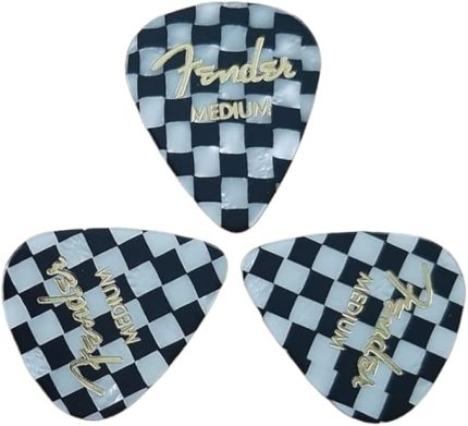 351 Shape Graphic Picks (Medium 0.71, Checker 3 Adet)