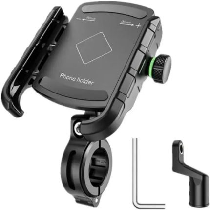 Bisiklet Telefon Tutucu Gidon Ve Ayna Bağlantılı Motor Tutacağı Scooter BTS3