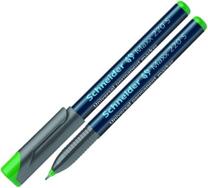 Maxx 220 Permanent Asetat Kalemi S Uç - Yeşil