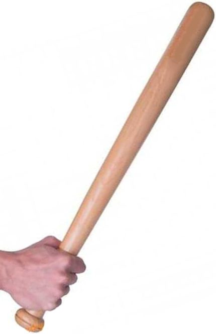 Doğal Ahşap Beyzbol Sopası Baf Oyun Sopa 55 Cm 1410