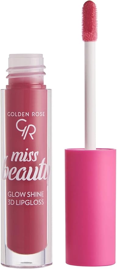 Rose Miss Beauty Glow Shine 3D Lipgloss Dudak Parlatıcı No:04 Pink Dream