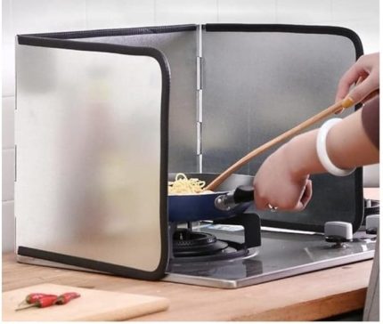 Ocak arkası koruyucu yağ sıçratmaz panel KÜÇÜK BOY Tekli Ocak için uyumludur 30+30+30