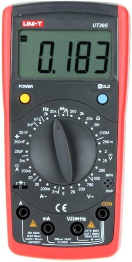 UT 39E Dijital Multimetre Ölçü Aleti+GLOBE bant HEDİYE