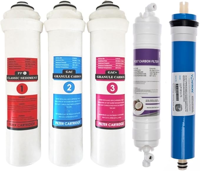 39 Ihlas Cebılon Unıque Su Arıtma Cihazı Uyumlu Tam Set (5 Filtre) (Vontron Membranlı)