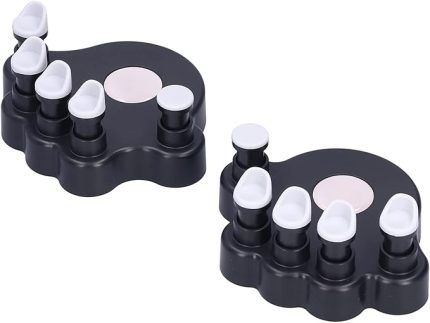 piyano parmak eğitmeni 2 Adet Piyano Parmak Eğitmenleri ABS Silikon El Düzelticiler Kuvvet Antrenmanı için Ortez Aletleri gitar parmak gücü, parmak egzersizi ve el güçlendirici piyano (