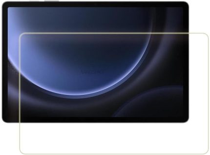 Samsung Galaxy S9 FE Plus İle Uyumlu Tab Nnao Esnek Cam Ekran Koruyucu (S9 FE İÇİN Uyumlu DEĞİL)