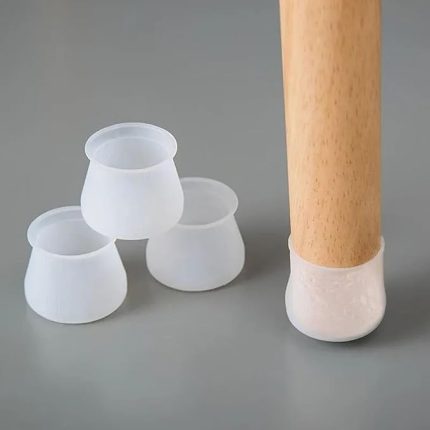 Life 12 Adet Silikon Yuvarlak Masa Sandalya Ayak Koruyucu MIT1097