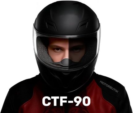 CTF-90 Motosiklet Kask Buğu Önleyici Fotokromik Film-Vizör Otomatik Kararma Anti Fog Kolay Montaj