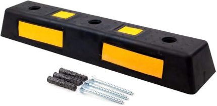 Trafik Oto Park Araç Durdurucu Kauçuk Stoper 74x15x10 cm