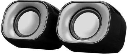 DHS-2111 2.0 Mini Taşınabilir Multimedya Speaker Hoparlör, Siyah