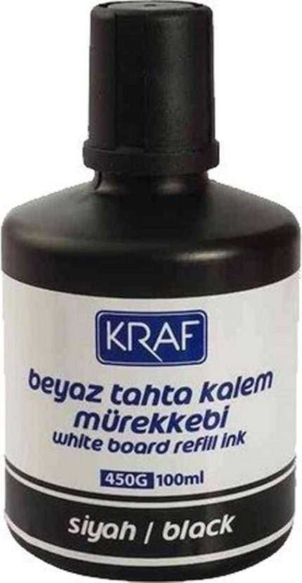 BEYAZ TAHTA KALEMİ MÜREKKEBİ SİYAH 100 ML 450G