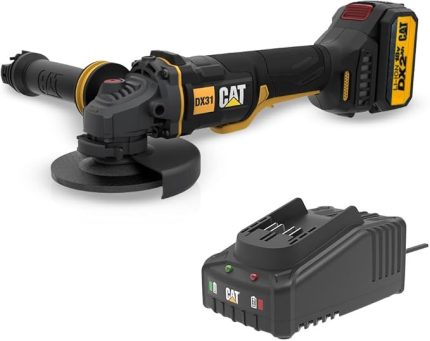 DX31BC 18Volt 2.0Ah Li-ion 115mm Tek Akülü Kömürsüz Profesyonel Avuç Taşlama