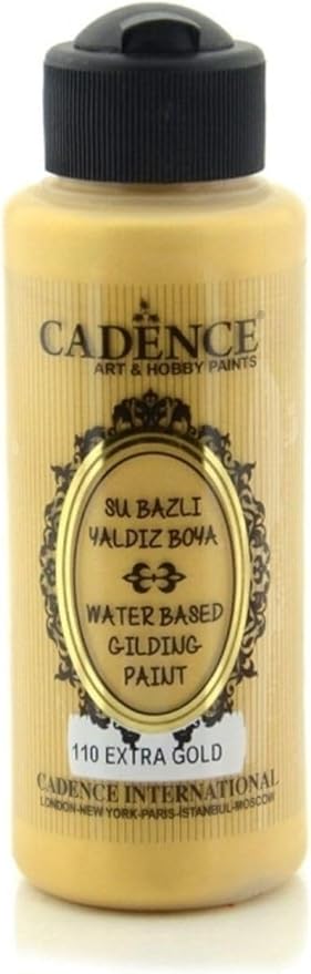 Extra Gold Yaldız Boya 110 120Ml Altın Tek Ebat Unisex