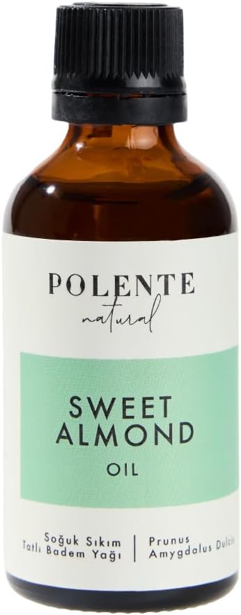 Natural - Tatlı Badem Yağı - Soğuk Sıkım (50 ml)