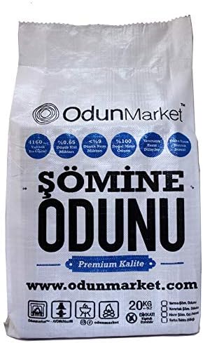 - ŞÖMİNE ODUNU - MEŞE ODUNU - 1 YILLIK ŞÖMİNELİK KURU ODUN - 20KG