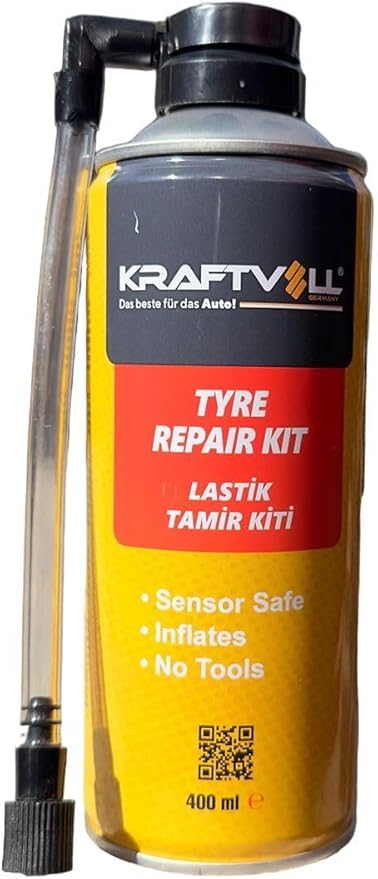 Kraftvoll Lastik Tamir Köpüğü Kiti 400 Ml