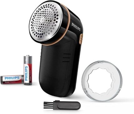 Tüy Toplama Makinesi, Tüm Giysiler için Uygundur, 2 Philips AA pil dahildir, Hassas Giysiler için, GC026/80