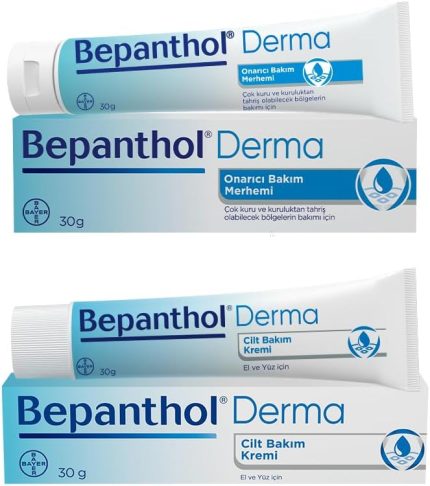 Onarıcı Bakım Merhemi 30 gr + Cilt Kremi 30 gr l Avantajlı Günlük Bakım Seti