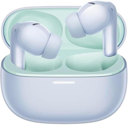 Redmi Buds 5 Pro Bluetooth 5.3 Kulakiçi Kulaklık, 52 dB Aktif Gürültü Azaltma, 38 Saate Kadar Pil Ömrü, Yüksek Çözünürlüklü Ses ve LDAC, Koaksiyel Çift Sürücü, Aurora Mor