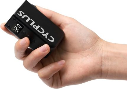 Tiny Pump Mini Bisiklet Hava Pompası, Maksimum 120 PSI Elektrikli Bisiklet Hava Pompası, Otomatik Kapanma, Presta ve Schrader Valfli, E-Bisiklet, Dağ Bisikleti, Şehir Bisikleti ve Yarış