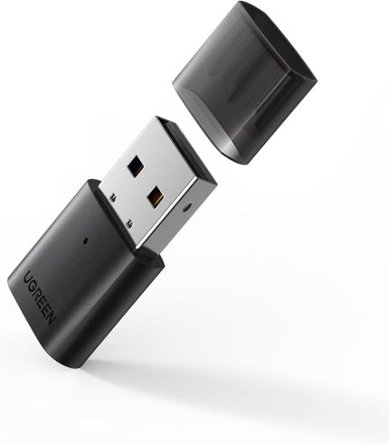 Bluetooth 5.0 Adaptör PC için USB Bluetooth Dongle İle Uyumlu Windows 11/10/8.1/7, PS5/PS4 Pro X Box One S Denetleyici, Kulaklık, Kulaklık, Hoparlör vb.