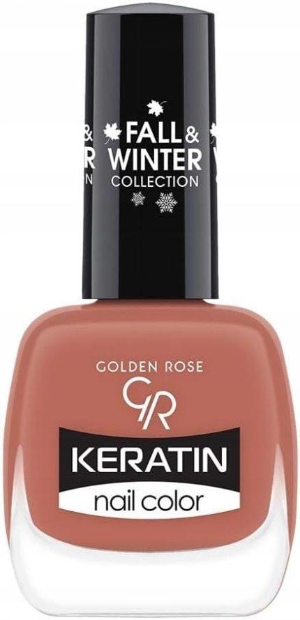 Rose Keratin Fall & Winter Nail Color No: 208 - Keratin Oje Kış Koleksiyonu