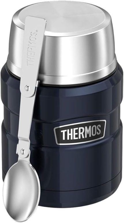 SK3000 Stainless King Yemek Termosu 0.47 lt Gece Mavisi Çelik Termos