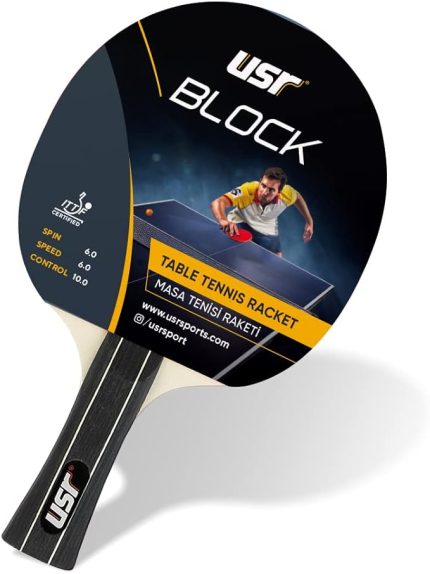 Block ITTF Onaylı Masa Tenisi Raketi