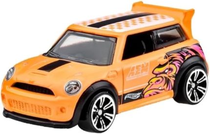 Wheels Neon Yarışlar Temalı Arabalar JBY96 Neon Speeders Mini Cooper S Challenge