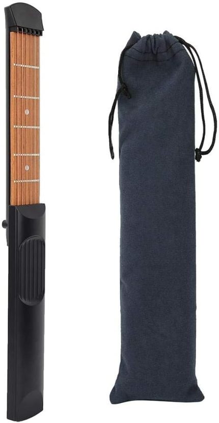 Gitar akor eğitmeni, mini 6 fret gitar egzersiz aleti, akor eğitmeni, gitar akor eğitmeni, taşınabilir cep gitar akoru egzersiz aleti