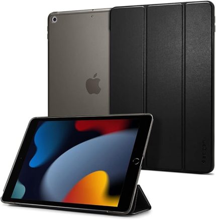 iPad 10.2" 9.Nesil (2021) / 8.Nesil (2020) / 7.Nesil (2019) Kılıf Smart Fold Black - ACS00373