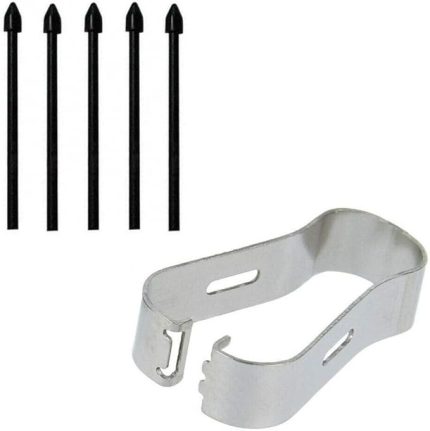 S-Pen yedek kalem uçları, Samsung Galaxy Tab S6, Tab S6 Lite ve Tab S7 ile uyumlu, siyah, 5 adet