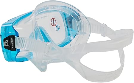 Sirena Maske Ve Mexico Şnorkel Set Blue-Clear - Görsel 4