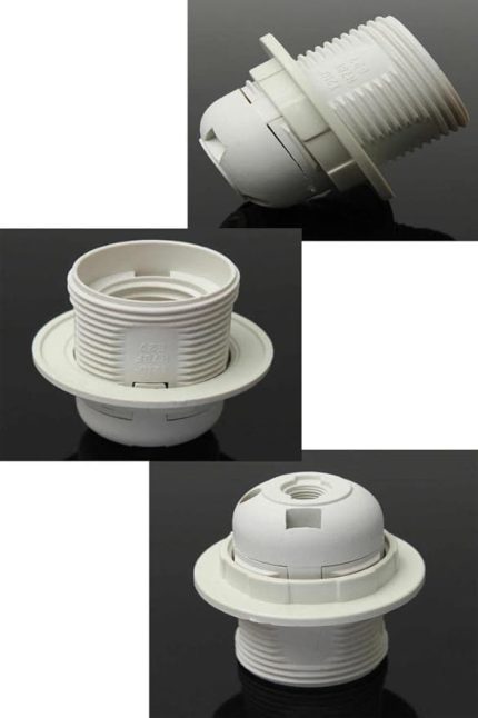 Beyaz Dişli Duy -Avize Duy,Masa lambası Duyu, Abajur Duyu