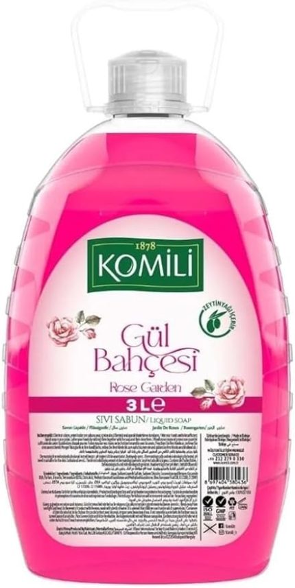 1878 Sıvı Sabun Gül Bahçesi 3 Litre