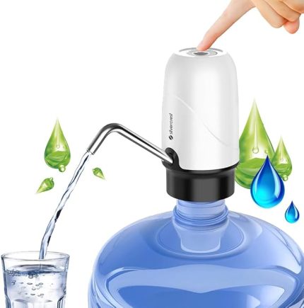 Silver Crest Şarjlı Otomatik Damacana Su Pompası Dokunmatik,Pratik Kullanım