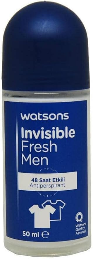 Invisible Fresh Men 48 Saat Etkili Roll On 50 ml