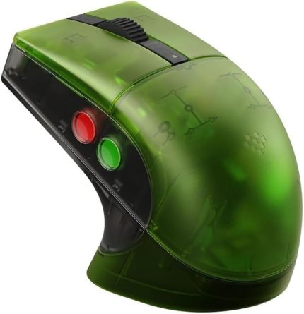 Retro R8 Mouse Xbox Edition Şarj istasyonlu Xbox Windows PC ile Uyumlu