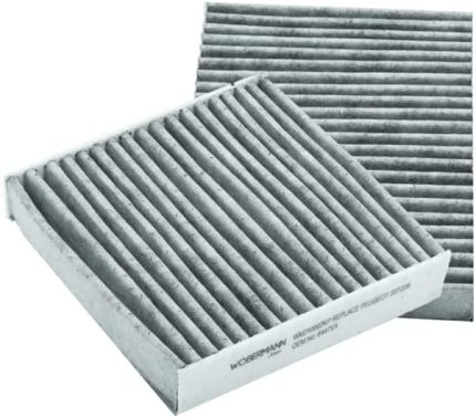 Karbonlu Polen Filtresi Peugeot 208 1.2 2012-2019 ile uyumlu