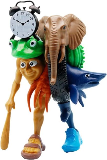 hayvanlar şekil Tung Tung Sahur aksiyon figürü Tralalelo Tralala karikatür heykelcik PVC canavar serisi modeli masaüstü dekorasyon hediye