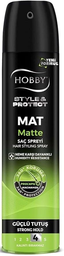 Hobby S ve P Mat Görünüm Saç Spreyi 250ml