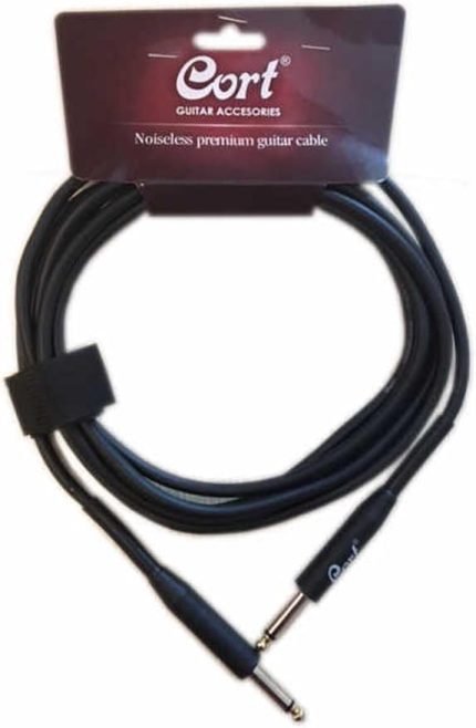 Gitar Kablo Gürültüsüz (Noisless) Cable 3M Siyah