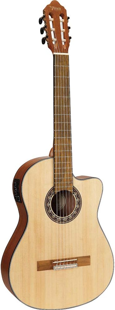 VC304CE ELEKTRO KLASİK GİTAR, CUTAWAY, 4/4, NATUREL MAT,