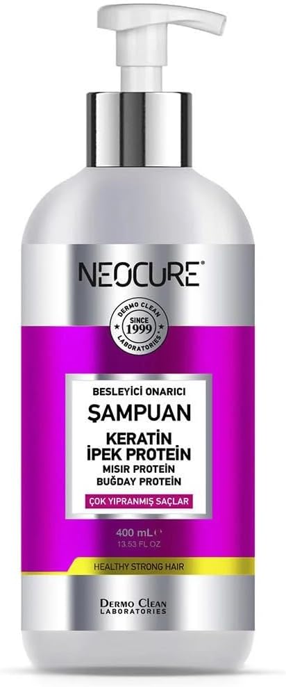 Clean Neo Cure Keratin İpek Protein Şampuan 400 Mililitre