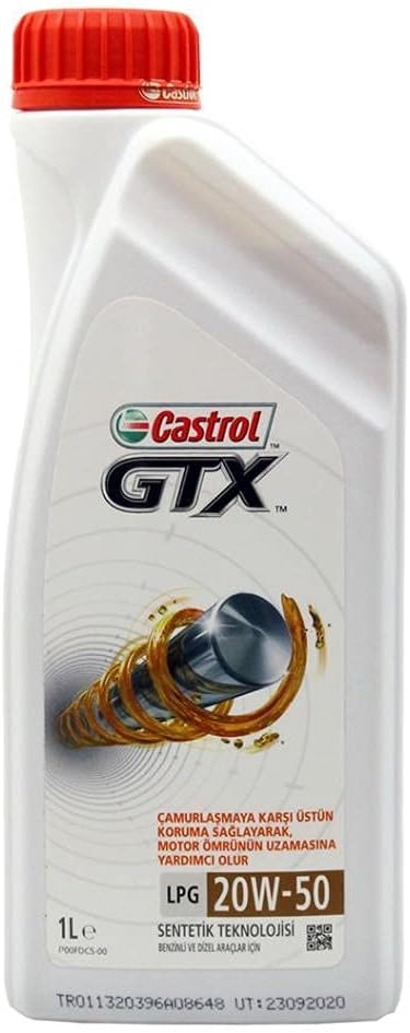 GTX LPG 20W/50 1 Lt LPG'li Araçlar İçin Motor Yağı